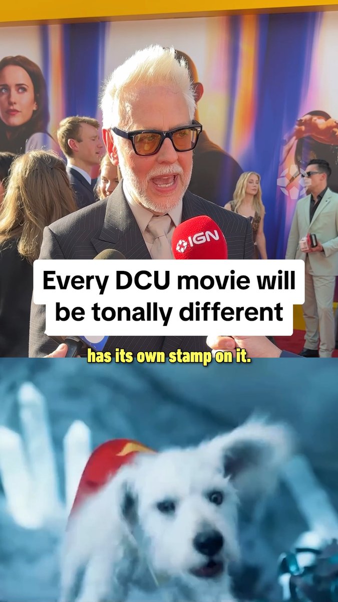 Superman director James Gunn compares the production of DCU films to the way DC makes comics: "The Long Halloween, All Star Superman, Dark Knight... those have very little tonally in common with each other..."