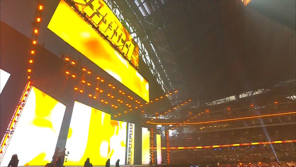 The AEW Continental Champion Kazuchika Okada makes his entrance for his epic showdown with AEW International Champion Kenny Omega! Watch #AEWAllInTexas LIVE on PPV right now!