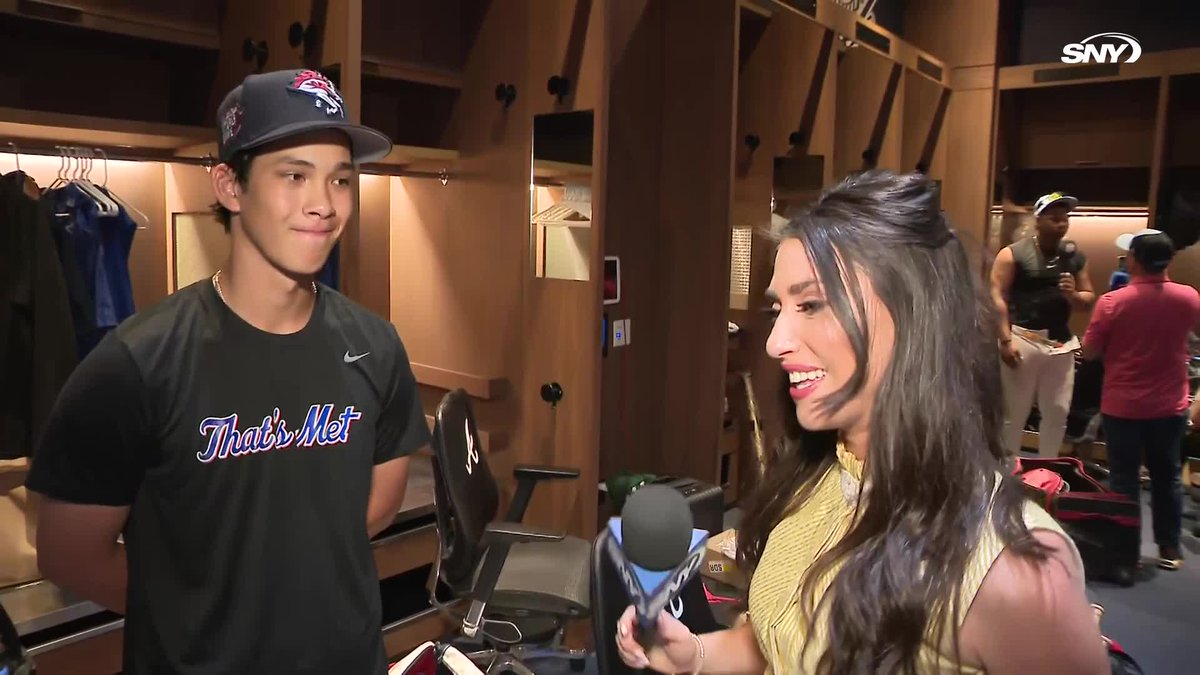 "I consider myself a very nice and humble kid - I try to be the best teammate I can, and that's what I'm always focused on" Jonah Tong talks about his experience at the 2025 Futures Game with @mmargaux
