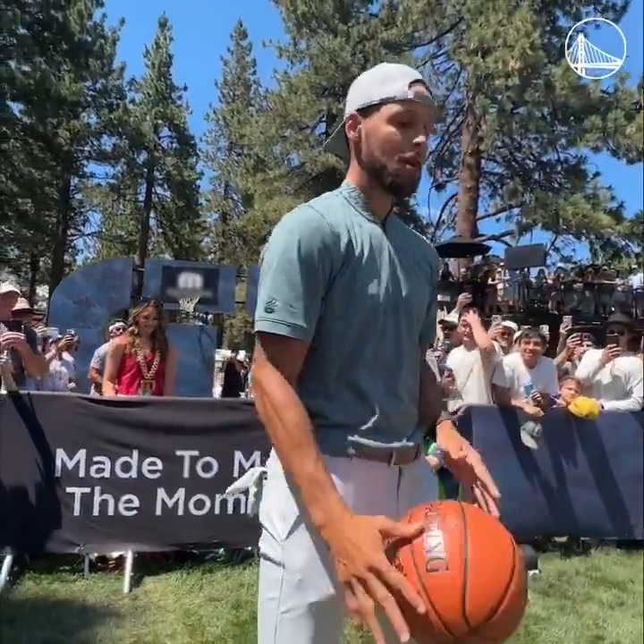Even Stephen Curry surprises Stephen Curry sometimes 🤯
