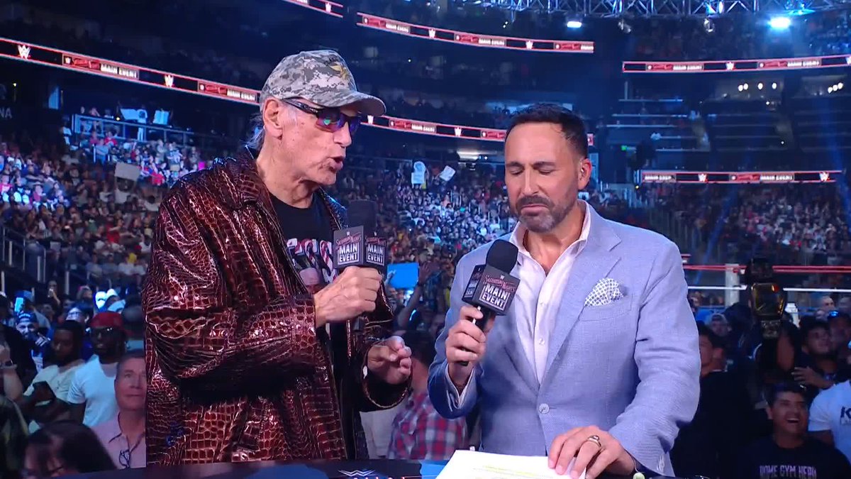 Jesse Ventura is HYPED and ready for the night ahead in Atlanta! 😤 NBC Entertainment | Peacock
