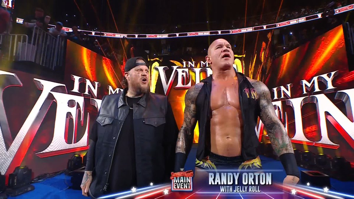 With Jelly Roll by his side, The Viper Randy Orton is ready to strike! 🐍 NBC Entertainment | Peacock