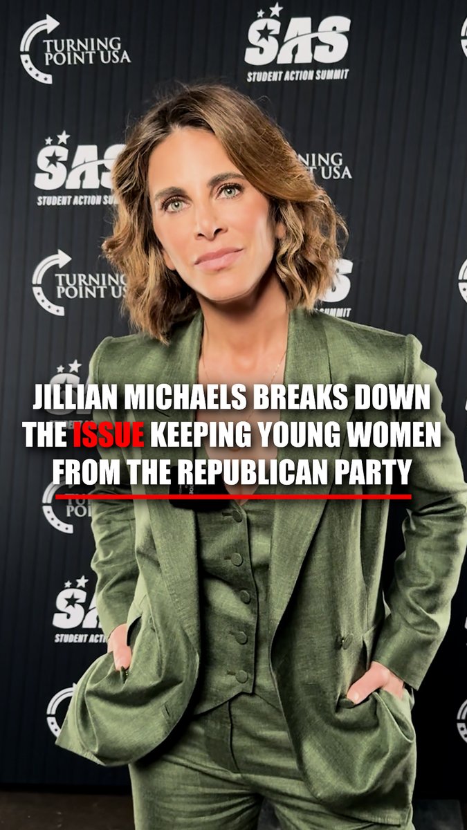 Republicans are having a hard time getting young women behind the conservative movement — Jillian Michaels explains why.