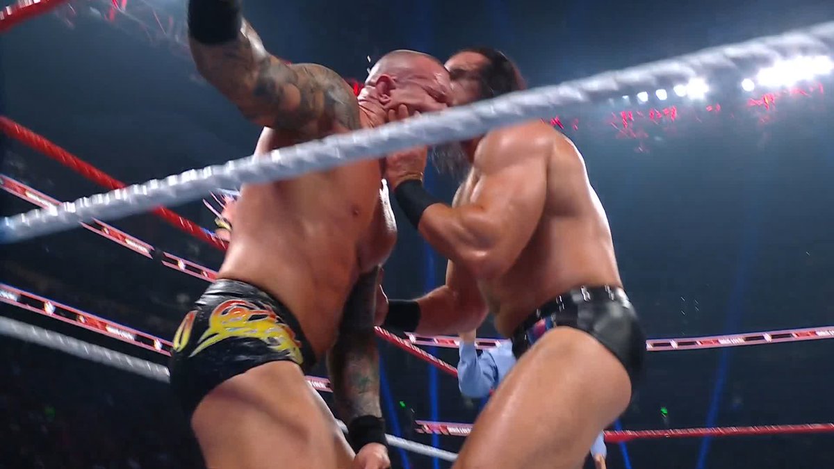 .Randy Orton and Drew know each other all too well 👀 NBC Entertainment | Peacock