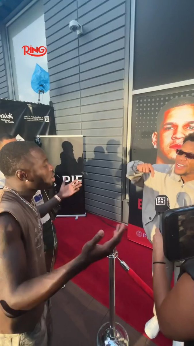 Devin Haney and Richardson Hitchins exchange trash talk 😤 Ring III is LIVE 🥊 📺 Buy the DAZN PPV now: