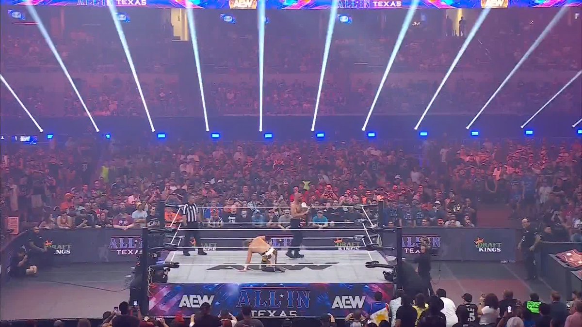 BODY SLAM ONTO A BARBED WIRE CHAIR! Watch #AEWAllInTexas LIVE on PPV right now!