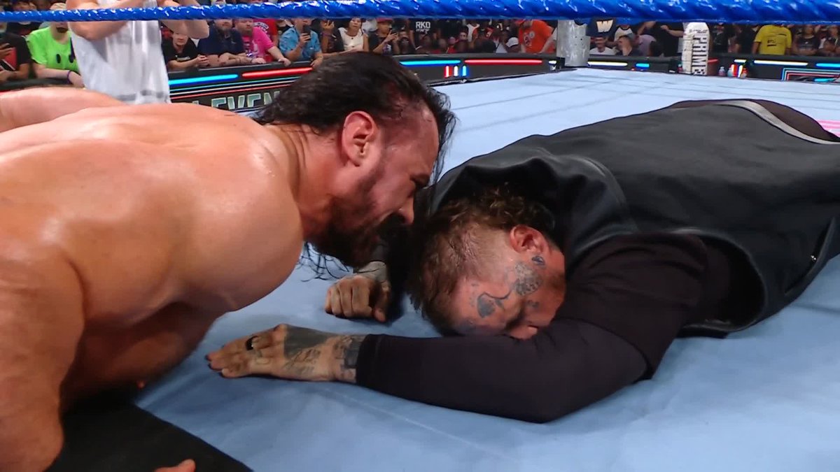 OH. MY. GOD. After dropping Logan Paul again, Jelly Roll just got hit with a Claymore from Drew! 🤯 NBC Entertainment | Peacock