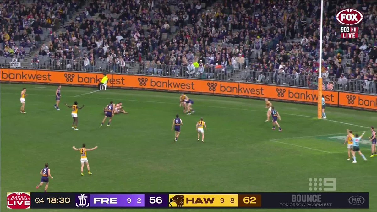"What a win this was for Fremantle." 👏👏 Matthew Lloyd's praise for the 'ruthless' Dockers after a crucial win over Hawthorn. #9AFLSFS | Watch on Nine & 9Now 🖥️