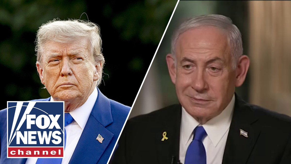 WATCH: Benjamin Netanyahu - בנימין נתניהו thanks Donald J. Trump for support of Israel, says he ‘cuts through the fog’ on issues