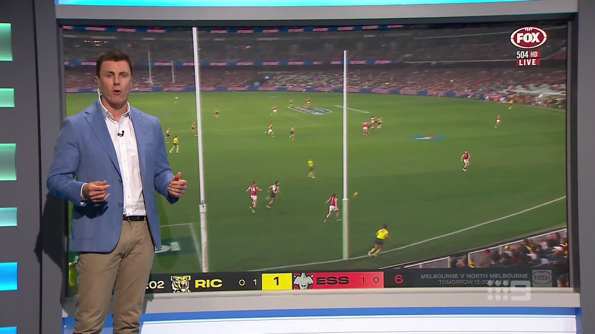 "This has gone on and on and on at Essendon under Brad Scott and it has to be addressed over the offseason." Matthew Lloyd believes the Bombers must address their backwards ball movement focus ahead of next season. #9AFLSFS | Watch on Nine & 9Now 🖥️