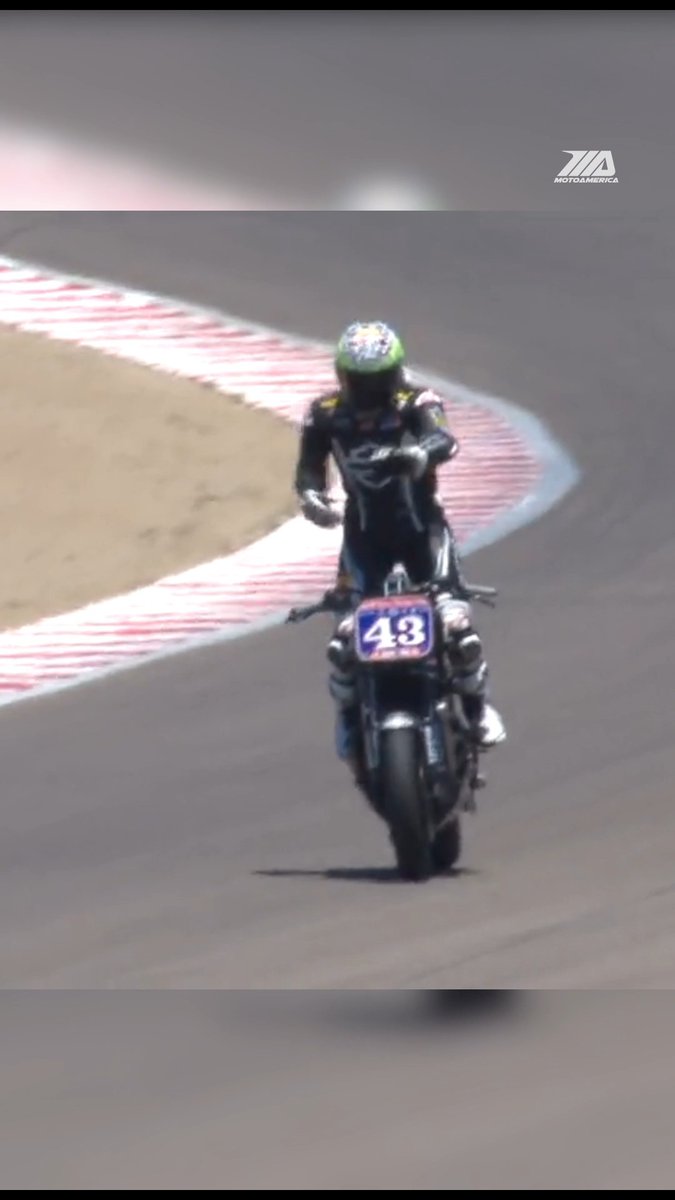 Aura farming for the WIN. ๐๐ค James Rispoli #motorcycle #harleydavidson #motorsports #lagunaseca #racing