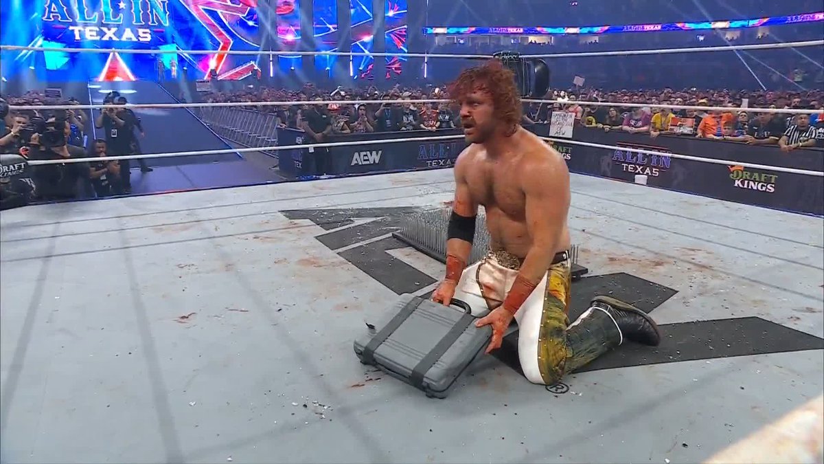 HANGMAN IS ONCE AGAIN YOUR AEW WORLD CHAMPION! Watch #AEWAllInTexas LIVE on PPV right now!