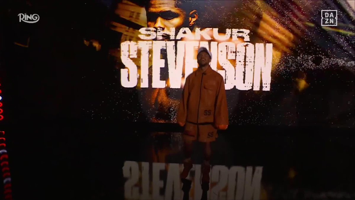 NEWARK, STAND UP‼️ It's TIME to defend the strap! Shakur Stevenson 🏆 🎟️ Buy RING III NOW - link in bio #BerlangaSheeraz x #StevensonZepeda | Live NOW on DAZN | Ring Magazine