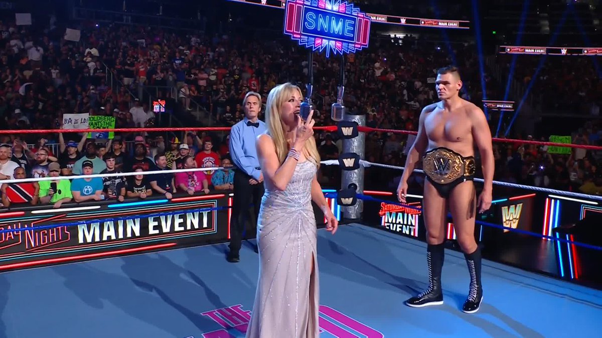 Absolutely nailed it, Lilian Garcia 👏👏👏 NBC Entertainment | Peacock