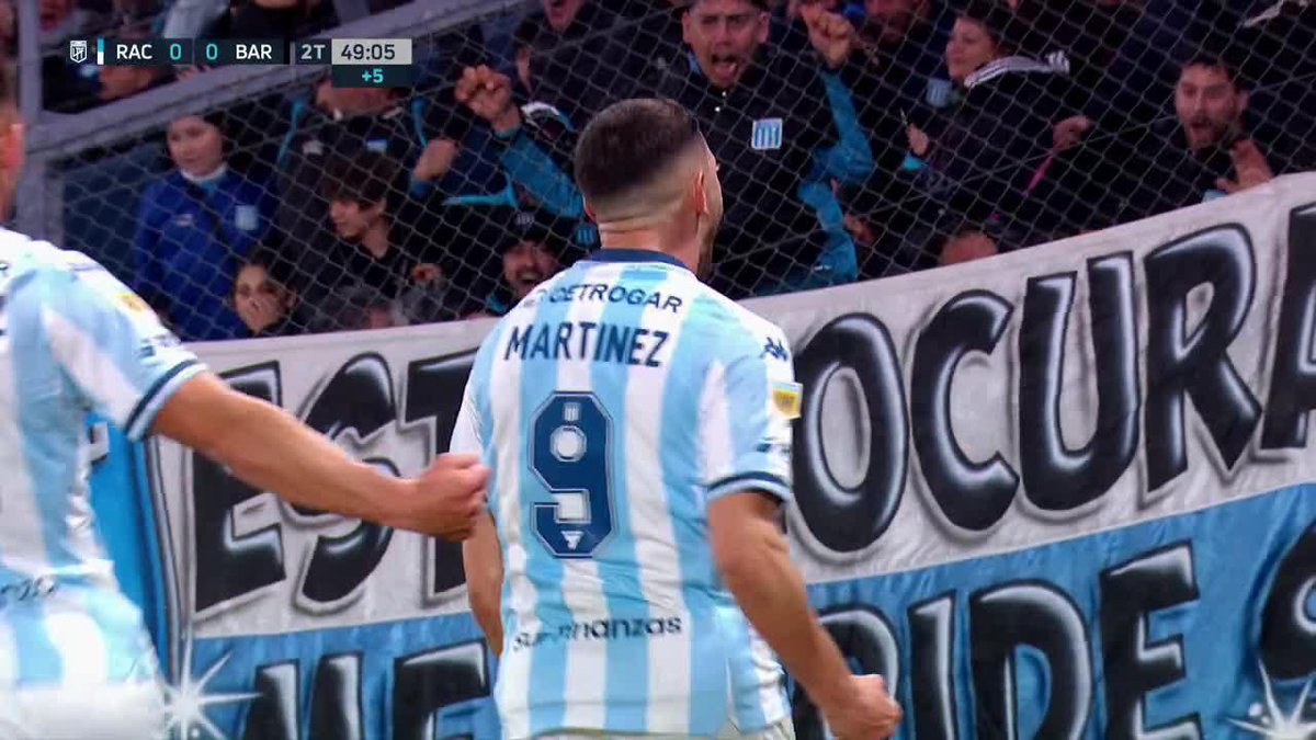 ¡¡AGÓNICO GOLAZO DE CABEZA DE MARAVILLA MARTÍNEZ A LOS 49'ST PARA EL 1-0 DE RACING VS. BARRACAS!! 📺 ESPN Premium | Suscribite al Pack Fútbol en