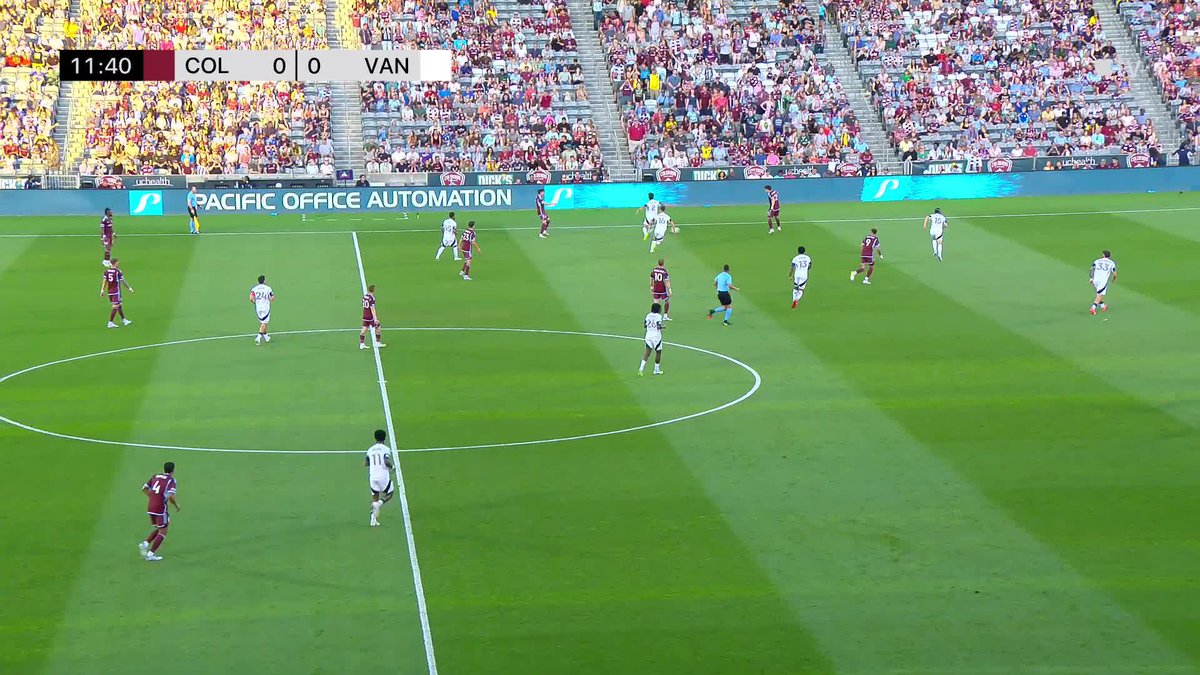 Calvin Harris gives the Colorado Rapids the early lead! 📺 #MLSSeasonPass: