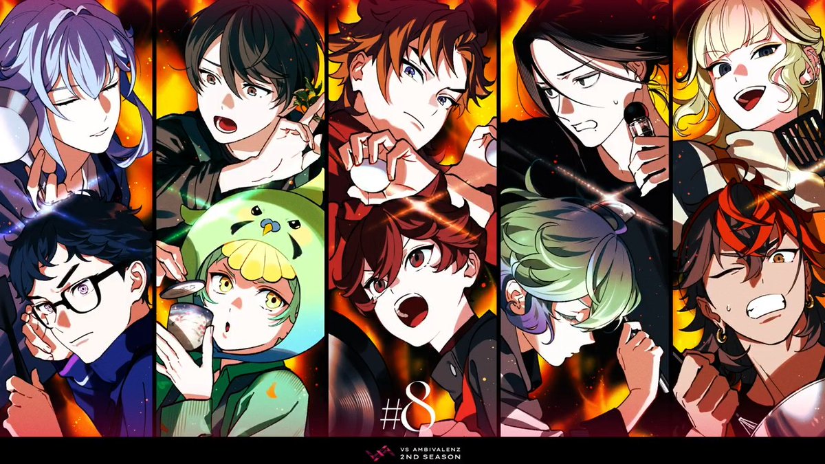 ╭━━━━━━━━━━╮ 🥚予告&amp;カバーアート公開🥚 ╰━━━━Ｖ━━━━━╯ ドキュメンタリードラマ 第8話「多彩のSchlemmer」 7.16(Wed) 21:00~ YouTubeプレミア公開📺 🔗 #ビバレン