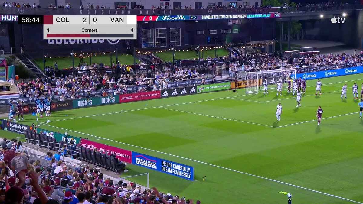 Andreas Maxsø scores his first Colorado Rapids goal - their third on the night! 👏