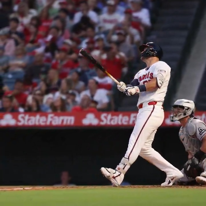 Mike Trout home run swings >>>