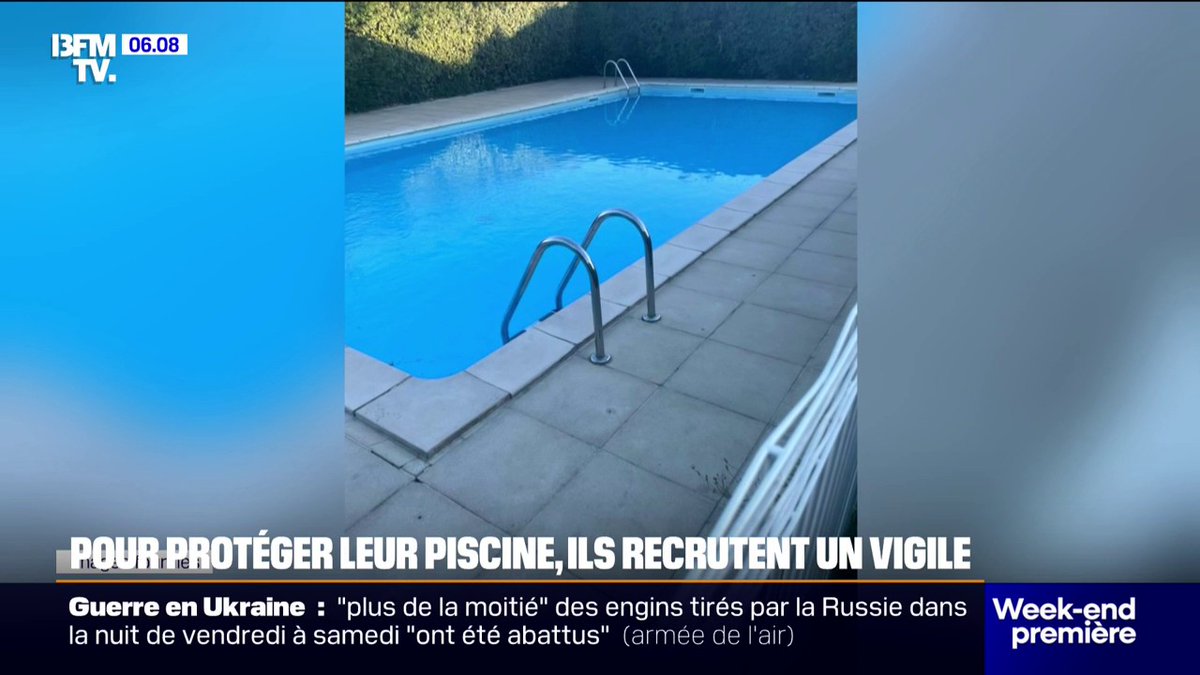 💬 "Ils font comme si c'était une piscine qui était ouverte à tout le monde" Cette copropriété à Toulouse a décidé d'engager un vigile pour protéger leur piscine des squatteurs