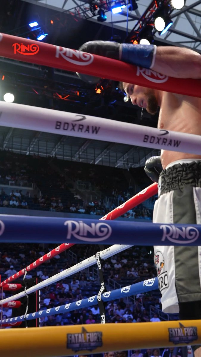 Imam Khataev's huge knockdown of David Morrell seen from ringside 💣 Ring III on DAZN 🥊