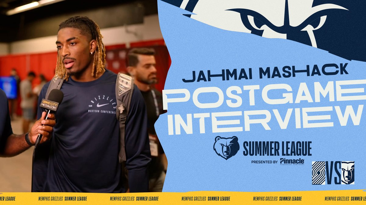 "Every time I step on the floor, I feel like I have something to prove." Jahmai (Jah-MY’) Mashack talks with Michael Wallace following the Grizzlies win over the Blazers.