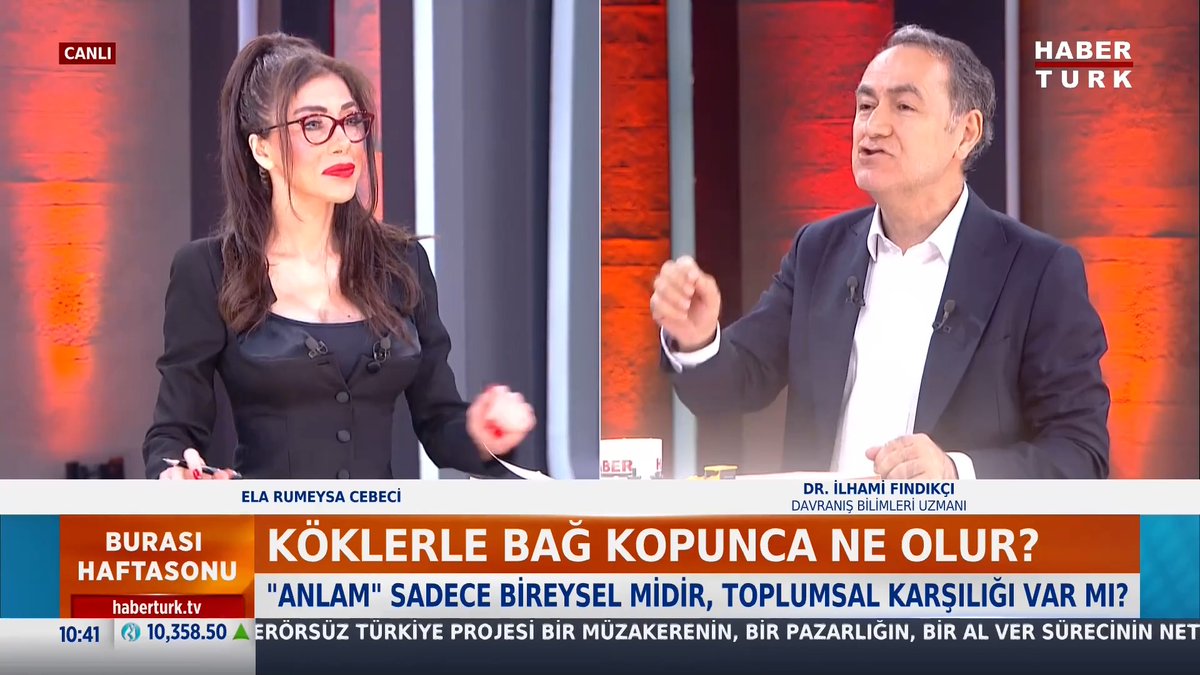 📌Köklerle bağ kopunca ne olur? 📌İnsanın içsel krizlerinde çözüm ne? Davranış Bilimleri Uzmanı Dr. Dr. İlhami FINDIKÇI #BurasıHaftasonu'nda Ela Rumeysa Cebeci 🇹🇷'ye anlattı.