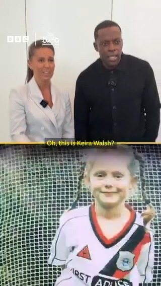 Some of these are tricky, as Nedum found out! 😅 Fara Williams MBE and Nedum Onuoha play 'Guess the Lioness' 👶🏻🤔