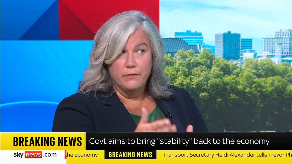 "When it comes to taxation, fairness is going to be our guiding principle." Transport Sec Heidi Alexander MP tells Trevor Phillips that budget decisions will be made "in the round" - but would not comment on if it means wealth redistribution. 📱 📺 Sky 501