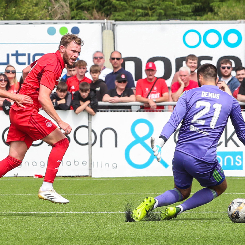 Nicky rounds off a productive 90 mins.