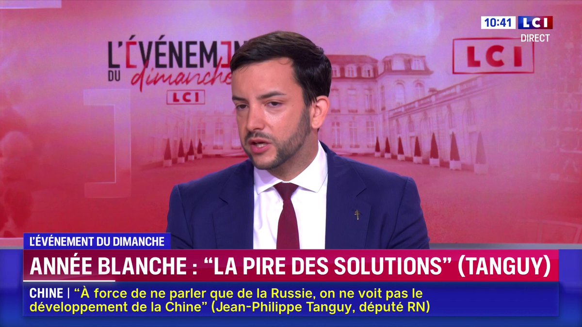 "On désigne les retraités comme des privilégiés et parfois comme des parasites (...) Les retraités ont cotisé, ont travaillé (...) On désigne à la vindicte une catégorie de population", Jean-Philippe Tanguy Ⓜ️ qui ajoute qu'"il n'y a pas à isoler les retraités des autres privilégiés"