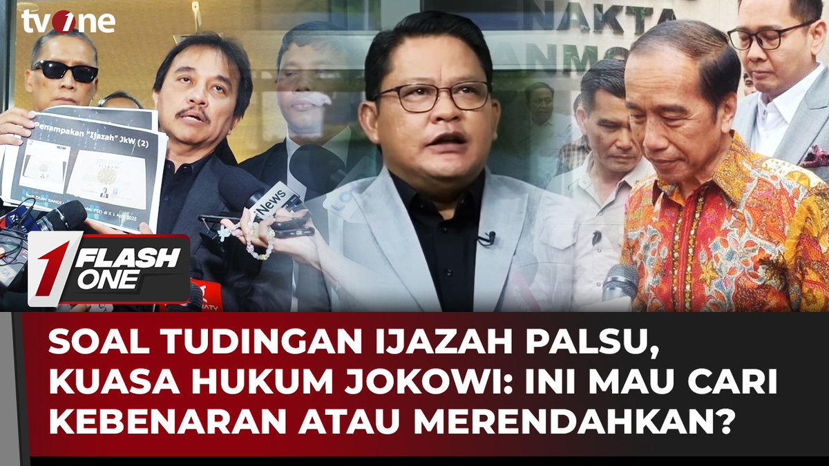 Soal Tudingan Ijazah Palsu, Kuasa Hukum Jokowi: ini Mau Cari Kebenaran atau Merendahkan?