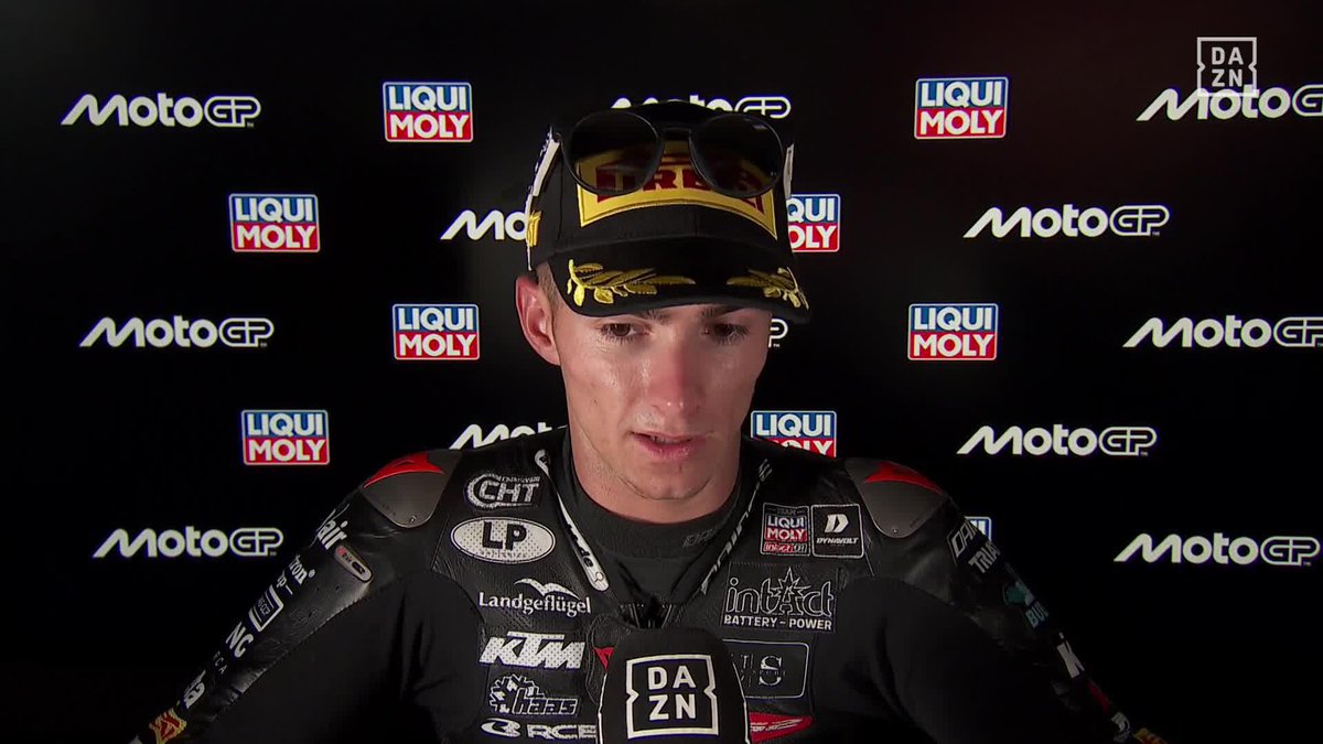 David Muñoz y una victoria que va al cielo "Esto es para mi gran amigo Borja, que esté donde esté, nos cuidará desde allí" #GermanGP 🇩🇪 #MotoGP 🏁