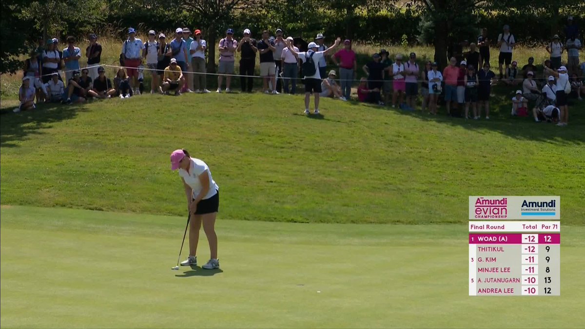 Lottie Woad LEADS the Evian Championship 🏴󠁧󠁢󠁥󠁮󠁧󠁿