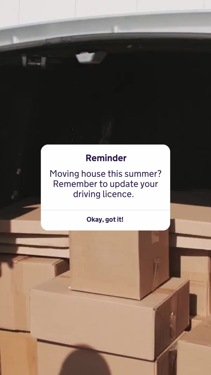 Here's your reminder to update your driving licence 🏡 🚗 - It's free to change your address with the Driver & Vehicle Licensing Agency (DVLA) - You can still drive while you’re waiting for your new licence - You can change the address on a full or provisional driving licence - You can apply online or by post Find out more at: