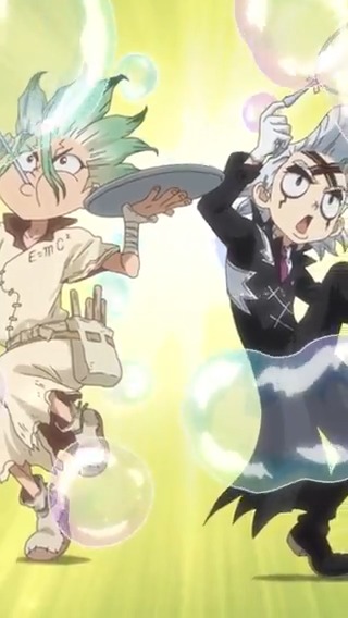 / 第13話注目シーンピックアップ!✨ \ 「ヤベーでけぇえシャボン玉」 第13話「同じ月を見て」 各配信プラットフォームにて配信中! #DrSTONE