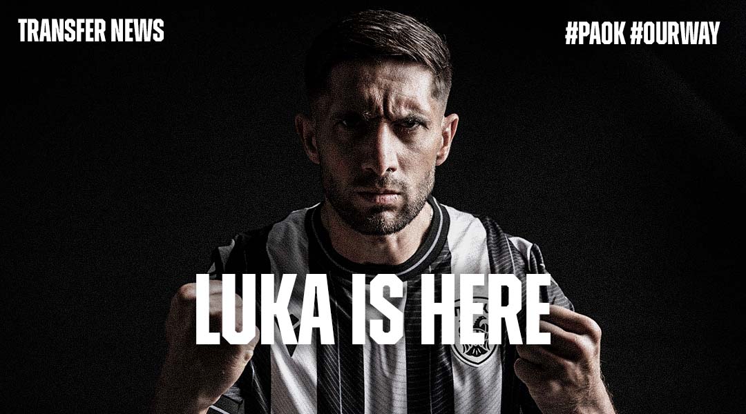 Are you ready? #LukaIsHere ⚫️⚪️🦅 #PAOK #OurWay #transfers