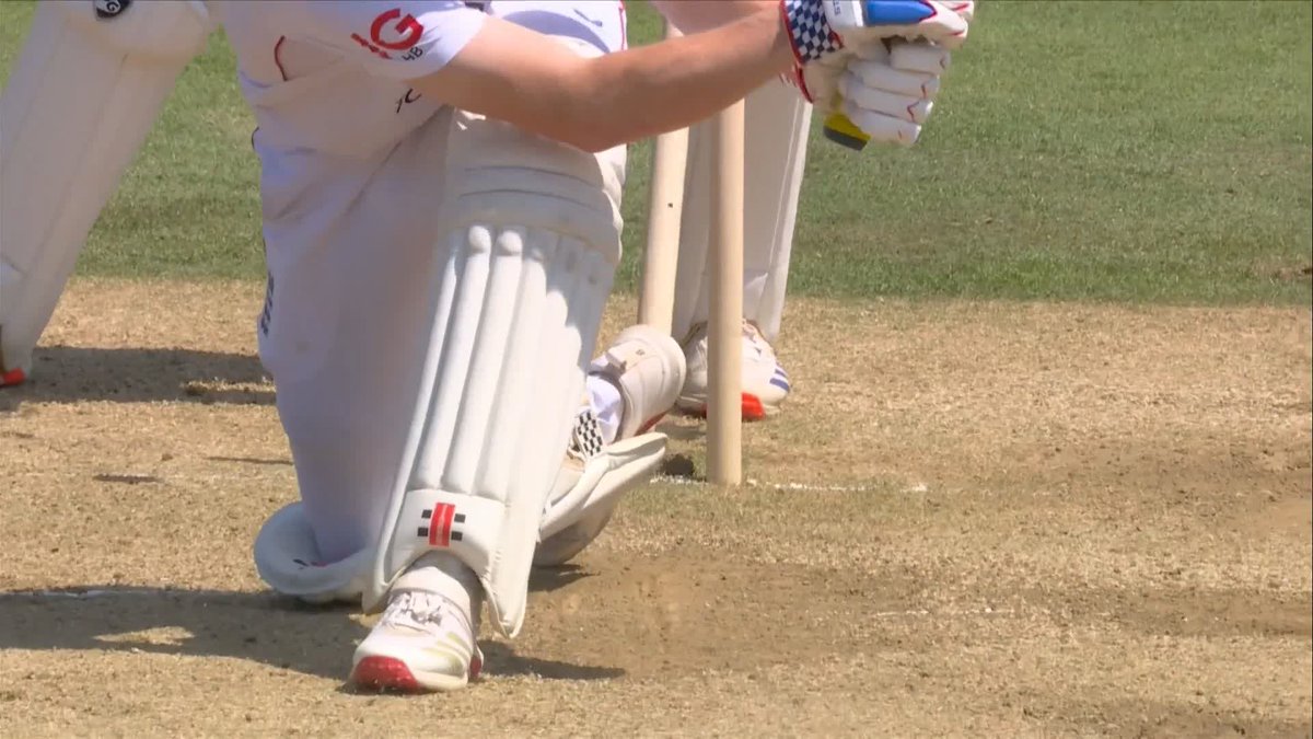 Harry Brook attempts another sweep but is BOWLED by Akash Deep 😳