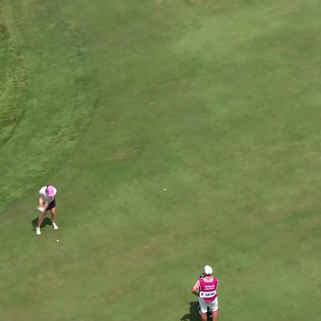 Dudes, give ladies pro golf a chance. It’s on TV right now and it’s intense. Lottie Woad has a chance to win a major championship as an amateur. She is now tied with Jeeno Thitikul for first at the Evian. Final stretch happening now.