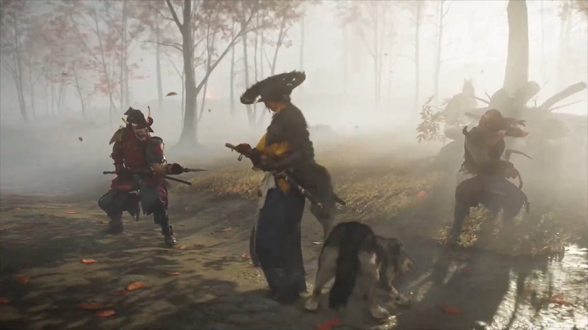 PS5®︎『Ghost of Yōtei』（ゴースト・オブ・ヨウテイ）では主人公の篤に仲間が登場しますが、そのなかには謎の狼の姿も！🐺
