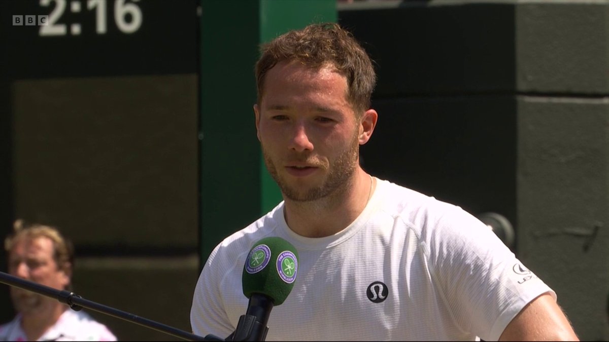 ❤️ "When you lose, to have this amount of love and support behind you is even better than trophies." Not to be for defending champion Alfie Hewett at #Wimbledon - but listen to that noise 👏