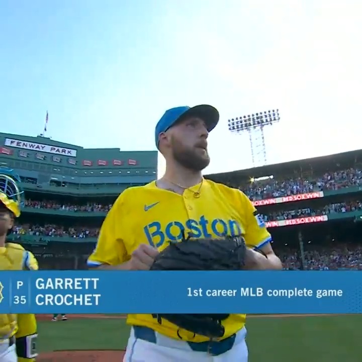 Good morning from your MLB leader in strikeouts.