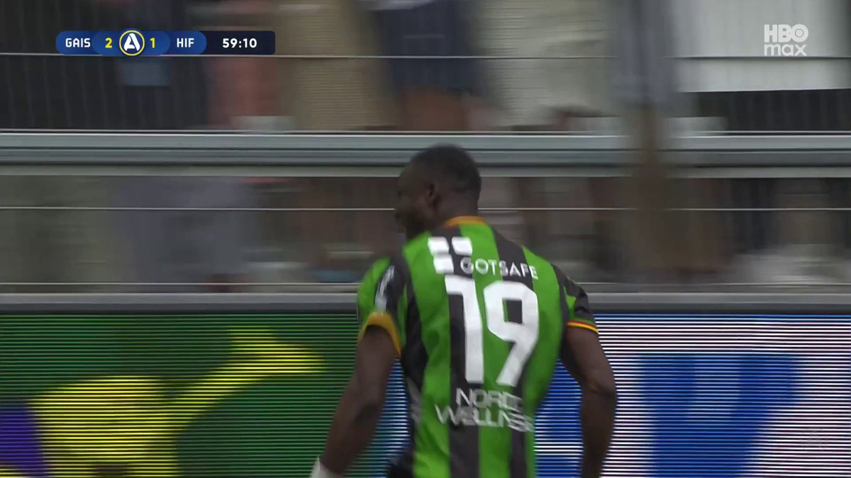 Ibrahim Diabate sätter dit bollen från elva meter! 2-1 till GAIS 📲 Se matchen på Kanal 5 och HBO Max