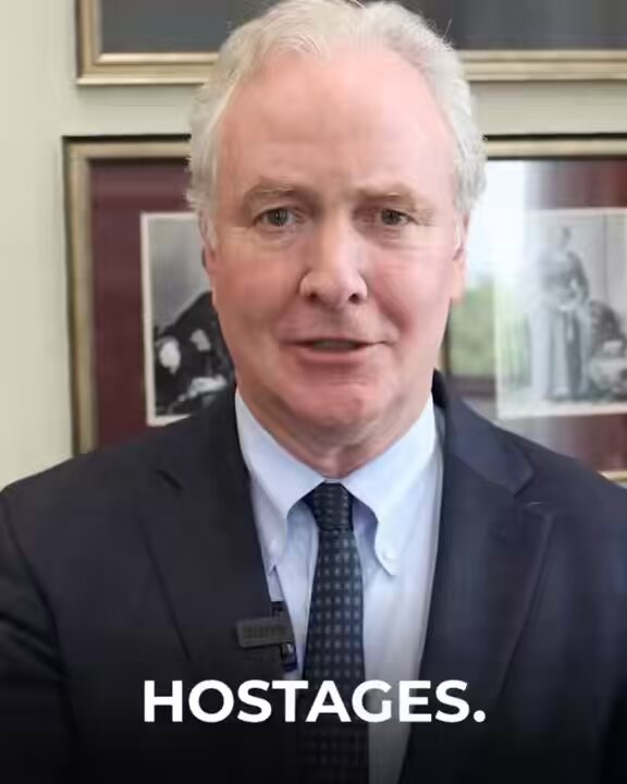 🇺🇸🇵🇸 Senator Chris Van Hollen: “Trump is using American taxpayer money to fund a private mercenary group that kills starving civilians by bullets — all part of a sick plan to expel Palestinians from Gaza.