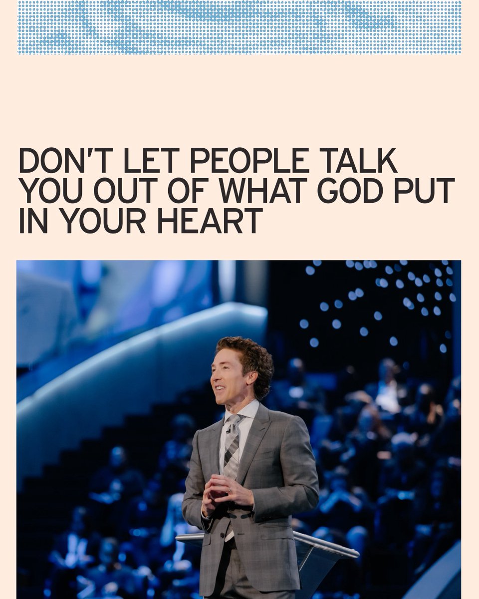 Doubt comes to us all. At times, we think, “This doesn’t seem possible.” We’re looking at it in our own ability. But God said, “Never doubt what I can do." Tune into Joel’s message today! "A Never Doubt Mindset":