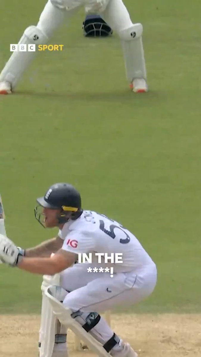 "No balls left. That's the end of the over." Brilliant from Phil Tufnell. Not so brilliant for Ben Stokes.