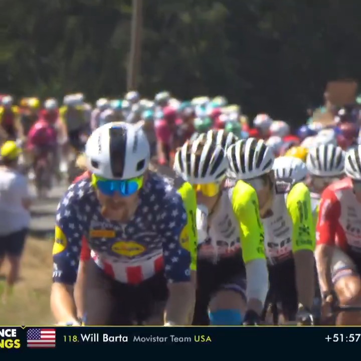 After yet another big day of work for the team on Stage 8, American champion Quinn Simmons earns Domestique of the Day honors. 🇺🇸👏 #TDF2025 Quinn Simmons