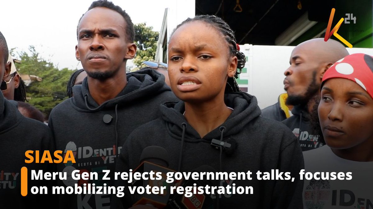 Meru Gen Z rejects government talks, focuses on mobilizing voter registration