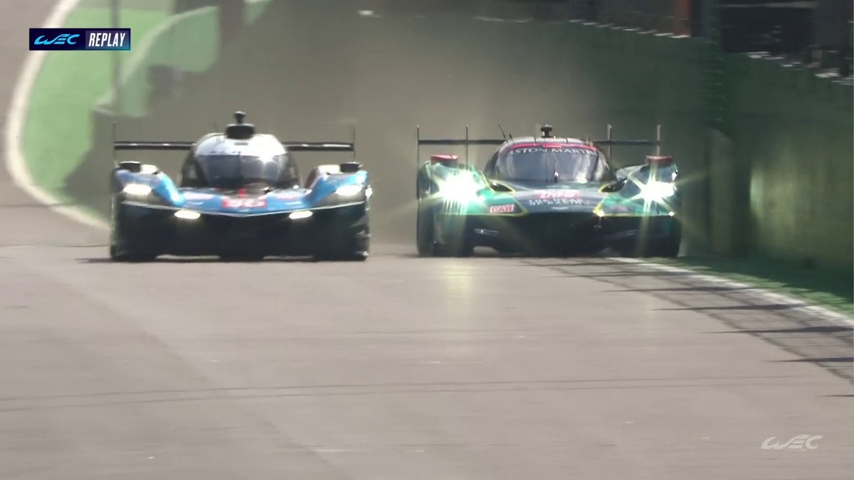 Valkyrie on. the. charge!! 🤯 BOLD overtake from Marco Sørensen for Aston Martin in the #009! 👏 Watch LIVE on 🇧🇷 #WEC #6HSaoPaulo