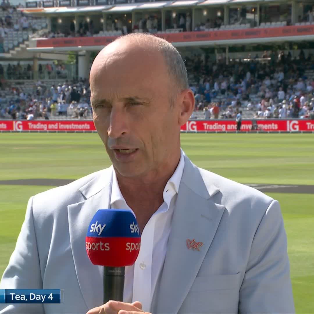 "India need to be careful if Stokes suddenly goes into a different gear!" 📈